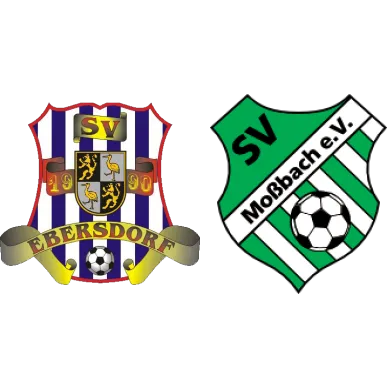 (D) SV 1990 Ebersdorf <span class="nowrap bold mx-1">1 : 2</span> SV Moßbach
