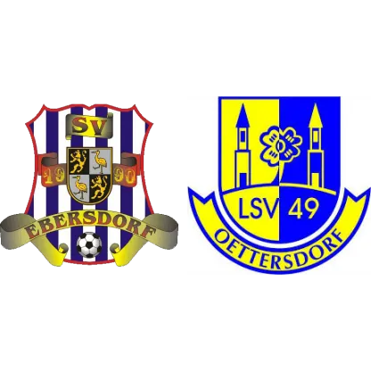 (1M) SV 1990 Ebersdorf <span class="nowrap bold mx-1">3 : 3</span> LSV 49 Oettersdorf