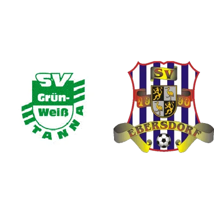 (D) SG SV Grün-Weiß Tanna <span class="nowrap bold mx-1">1 : 0</span> SV 1990 Ebersdorf