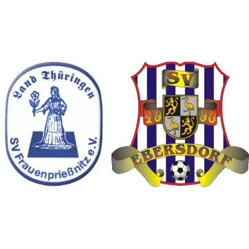 (B) SV Frauenpriesnitz <span class="nowrap bold mx-1">1 : 2</span> SV 1990 Ebersdorf