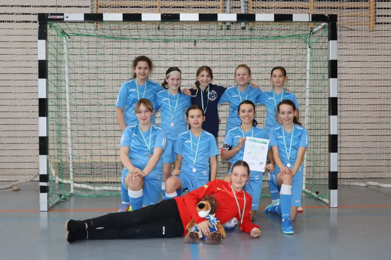 D- Juniorinnen beim Hallenturnier in Hof