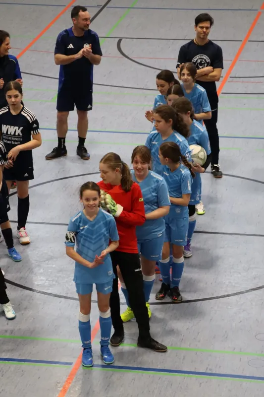 SVE- Mädels beim Hallenturnier des FFC Hof