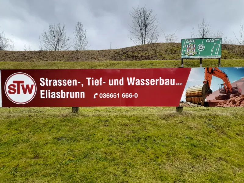 Wir bedanken uns bei der Straßen-, Tief- und Wasserbau GmbH Eliasbrunn!