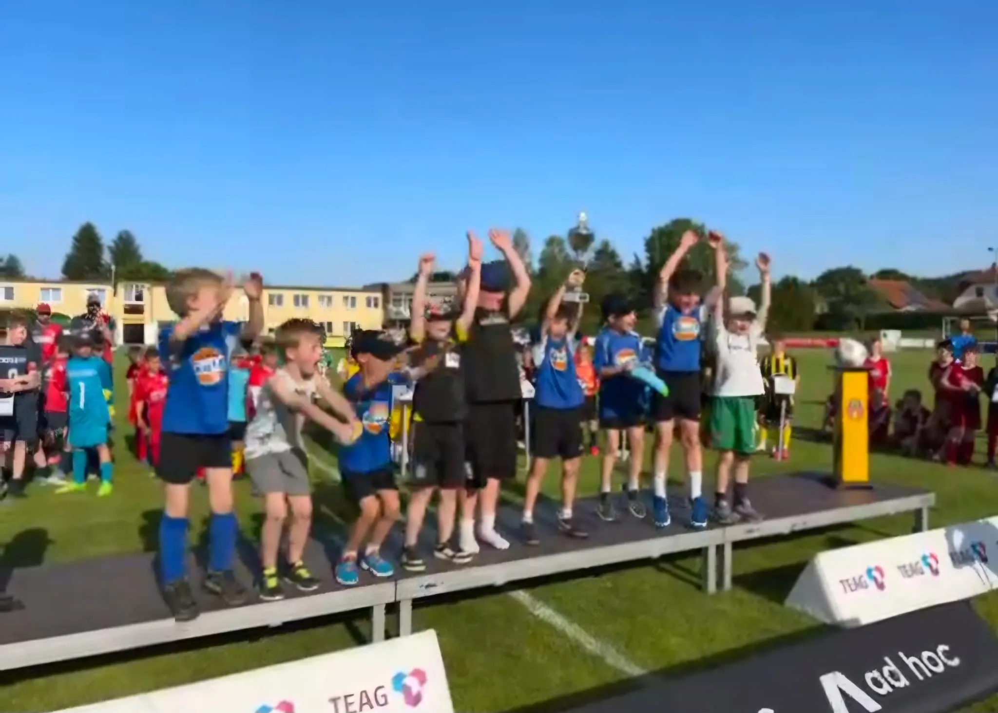 F-Junioren des SV 1990 Ebersdorf holen sich den Pokal in Weida!