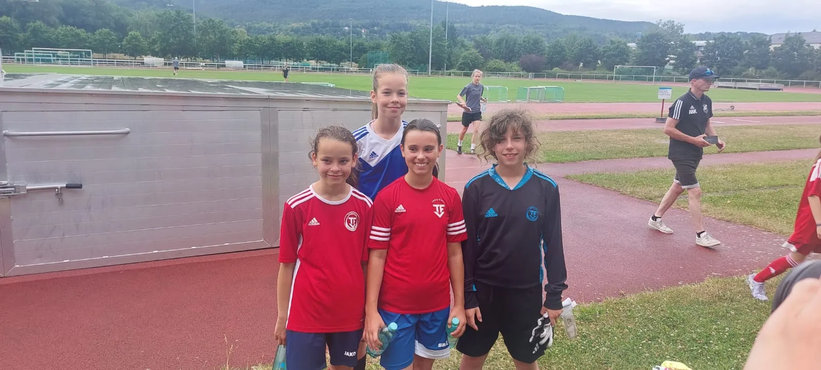 Unsere Mädels beim Sichtungsturnier des TFV in Bad Blankenburg