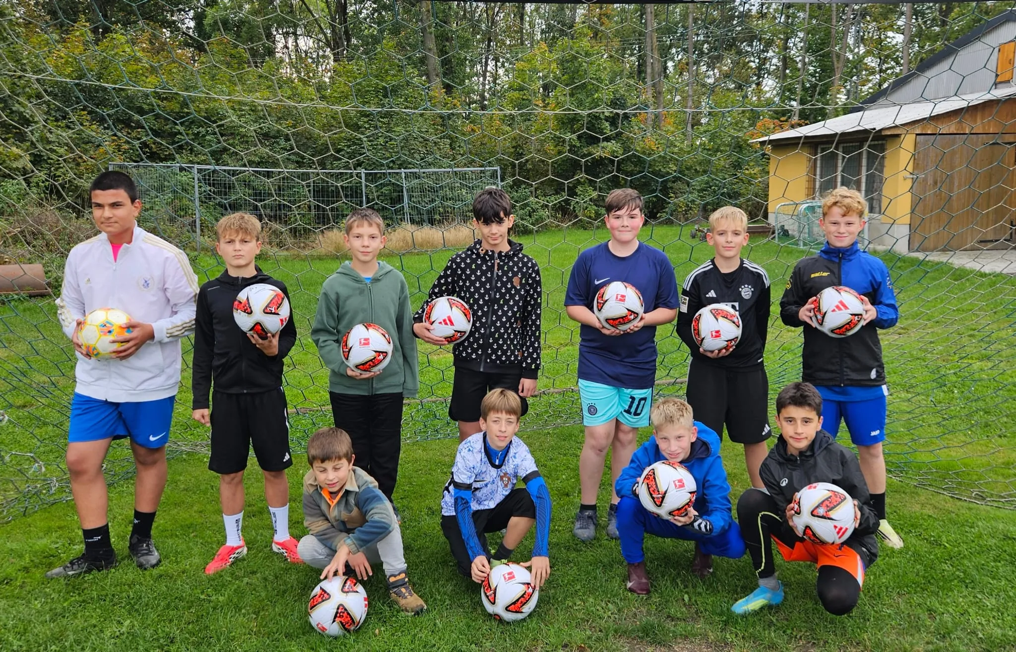 Neue Trainingsbälle für unsere D- Junioren