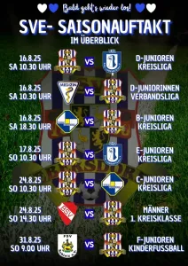 Alle Spielpläne sind auf unserer Homepage eingepflegt!