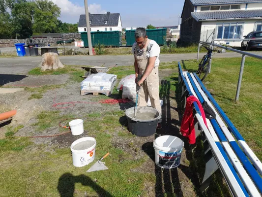 Trockenlegung Sportlerheim 2024