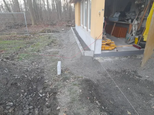 Trockenlegung Sportlerheim 2024