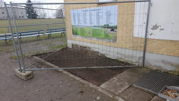 Trockenlegung Sportlerheim 2024