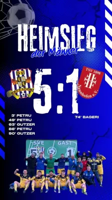 13.05.2026 SV 1990 Ebersdorf vs. TSV 1898 Neunhofen